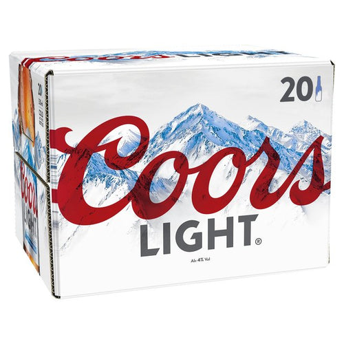 Coors Light - 20 bottle pack