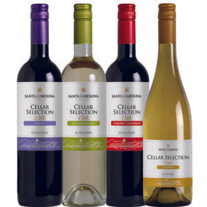 Santa Carolina Cellar Selection - £6.99 each or any 2 for £12.99 - choose from 4 varieties