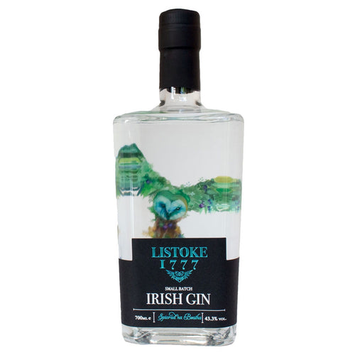 Listoke 1777 Small Batch Gin The first release from Listoke Distillery in Co. Louth. Combines a fabulous range of traditional botanicals such as juniper, coriander and angelica root  along with a range of locally sourced botanicals from the Listoke estate. Listoke distillery also boasts the only Gin School in Ireland. 